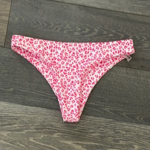 Shein leopard print bikini bottom